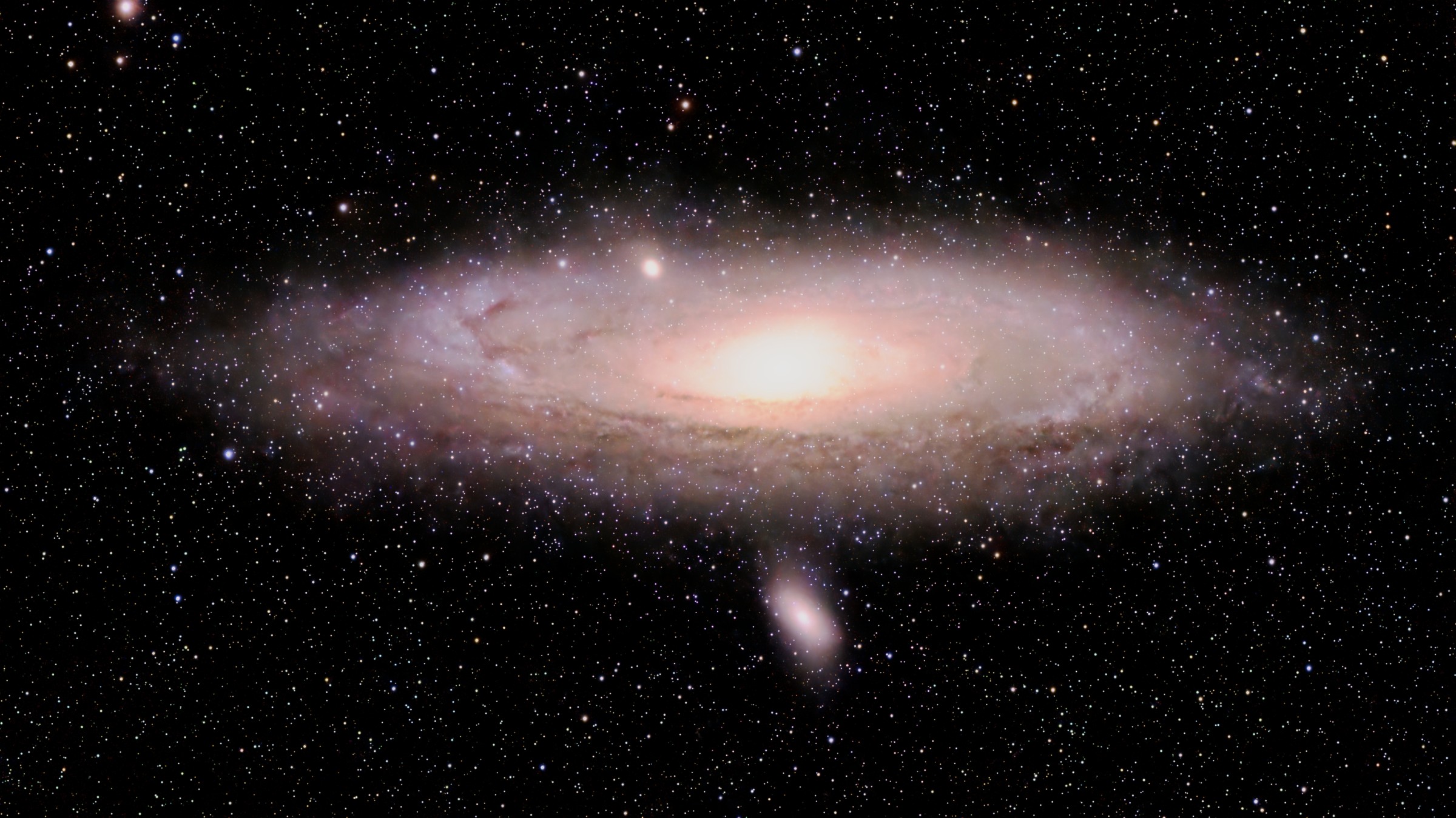 Andromeda Galaxy (M31) – Aufnahme von Thees